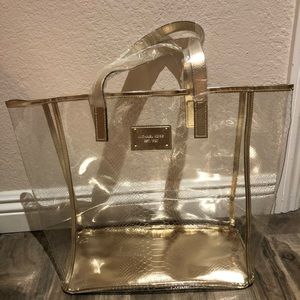 Authentic Michale Kors clear Tote bag